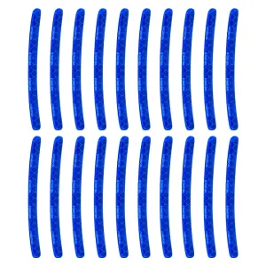 20Pcs Car Tire Rim Reflective Sticker Night Safety Warning Strip For Motorcycle Bike Auto Wheel Hub Reflector Decals