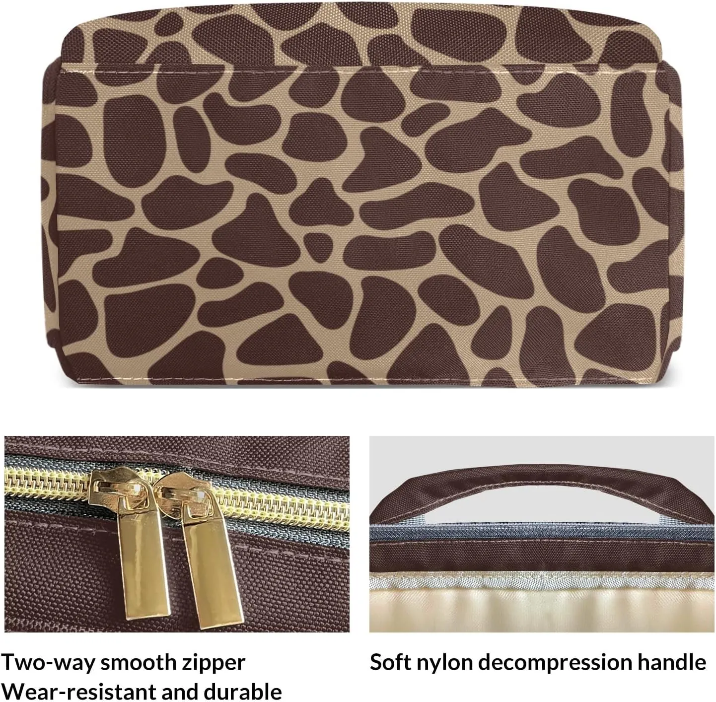 Animal Pattern Mummy Bags Custom with Name Personalized Diaper Bags Backpack Presents