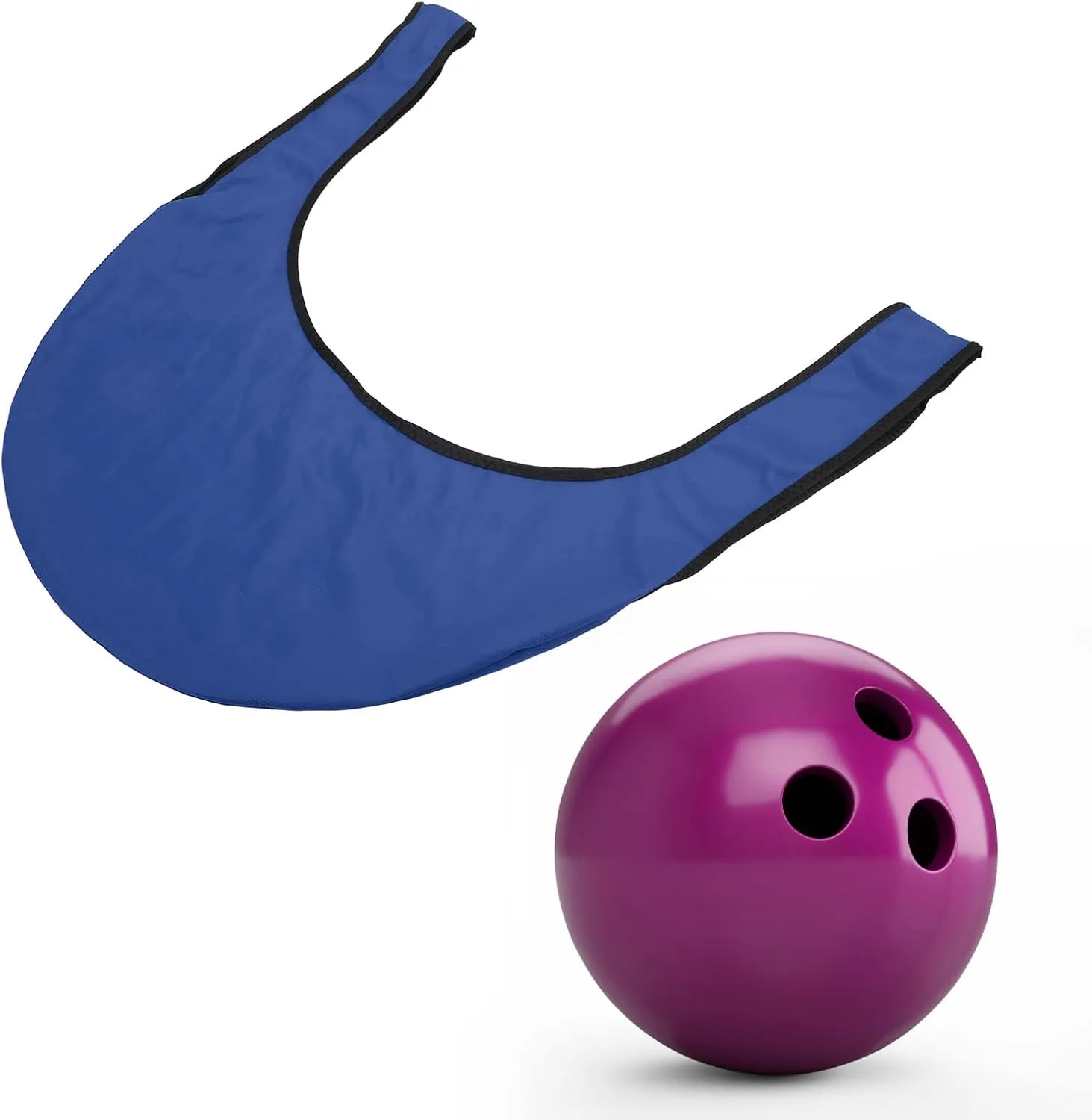 AYNEFY Bowling Seesaw Bag, Handle Design Bowling Ball Seesaw Holder Protection Effect Efficient Cleaning Polyester Material for Sports for Outdoor