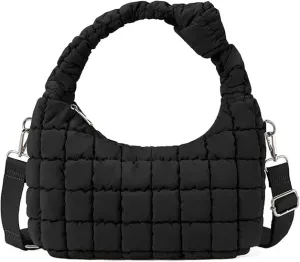 Belt Bag Small Fashion Crossbody Waist Pack Faux Leather Waterproof Sling Chest Bag For Women Black