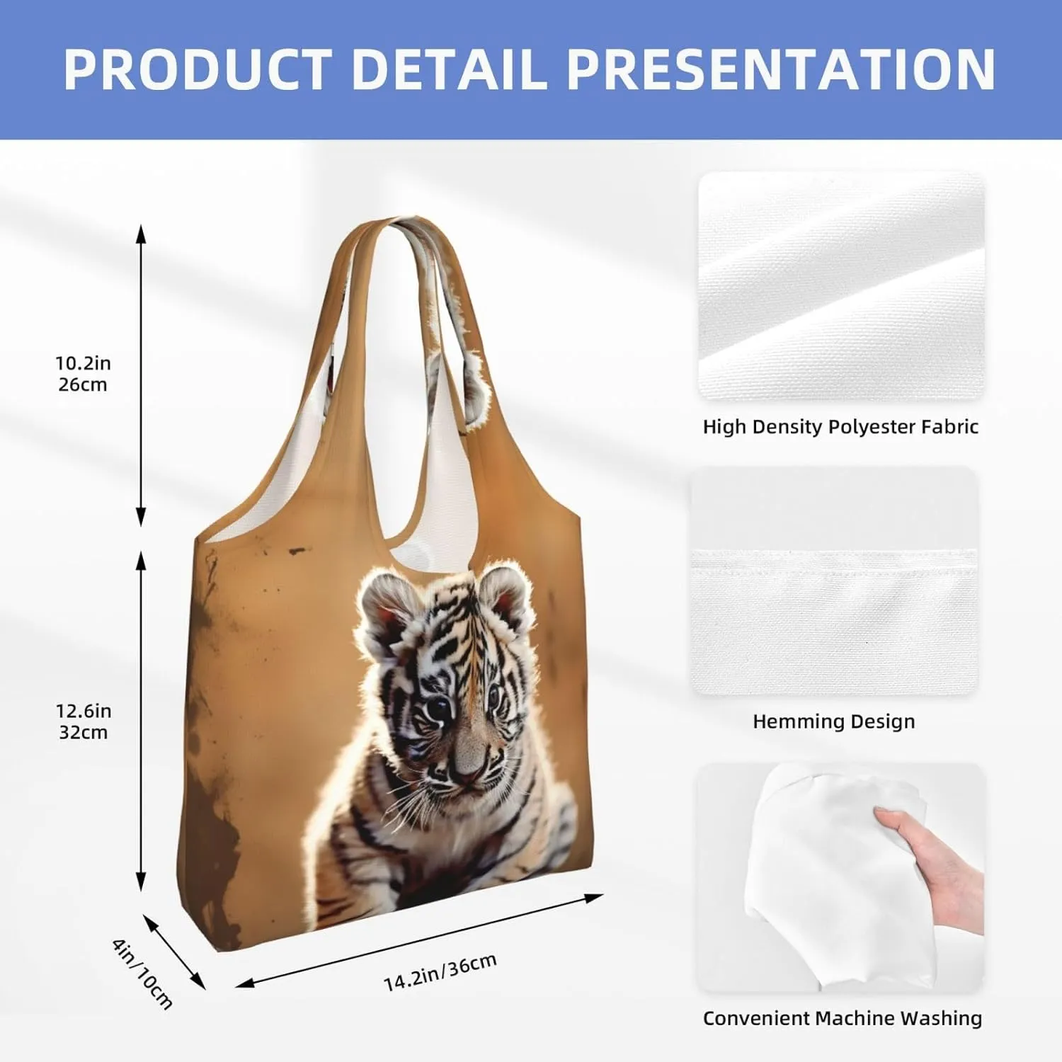 Canvas Tote Bag Reusable Grocery Bags Lightweight Handbag Northern Lights Tote Bag for Shopping Cloth Bags
