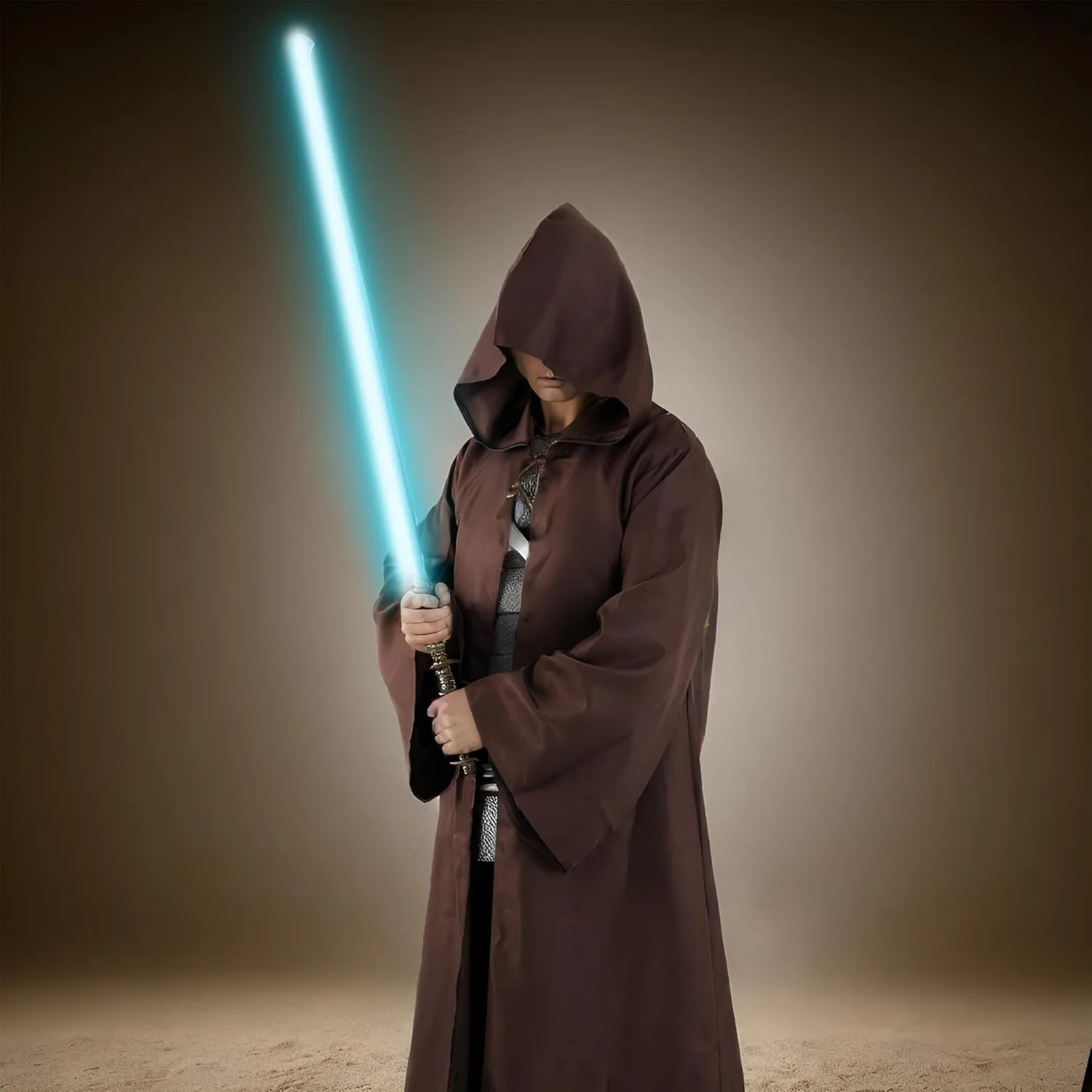 Cloak Robe Costume for Men Knight Costume Cosplay Halloween Hooded Uniform for Men