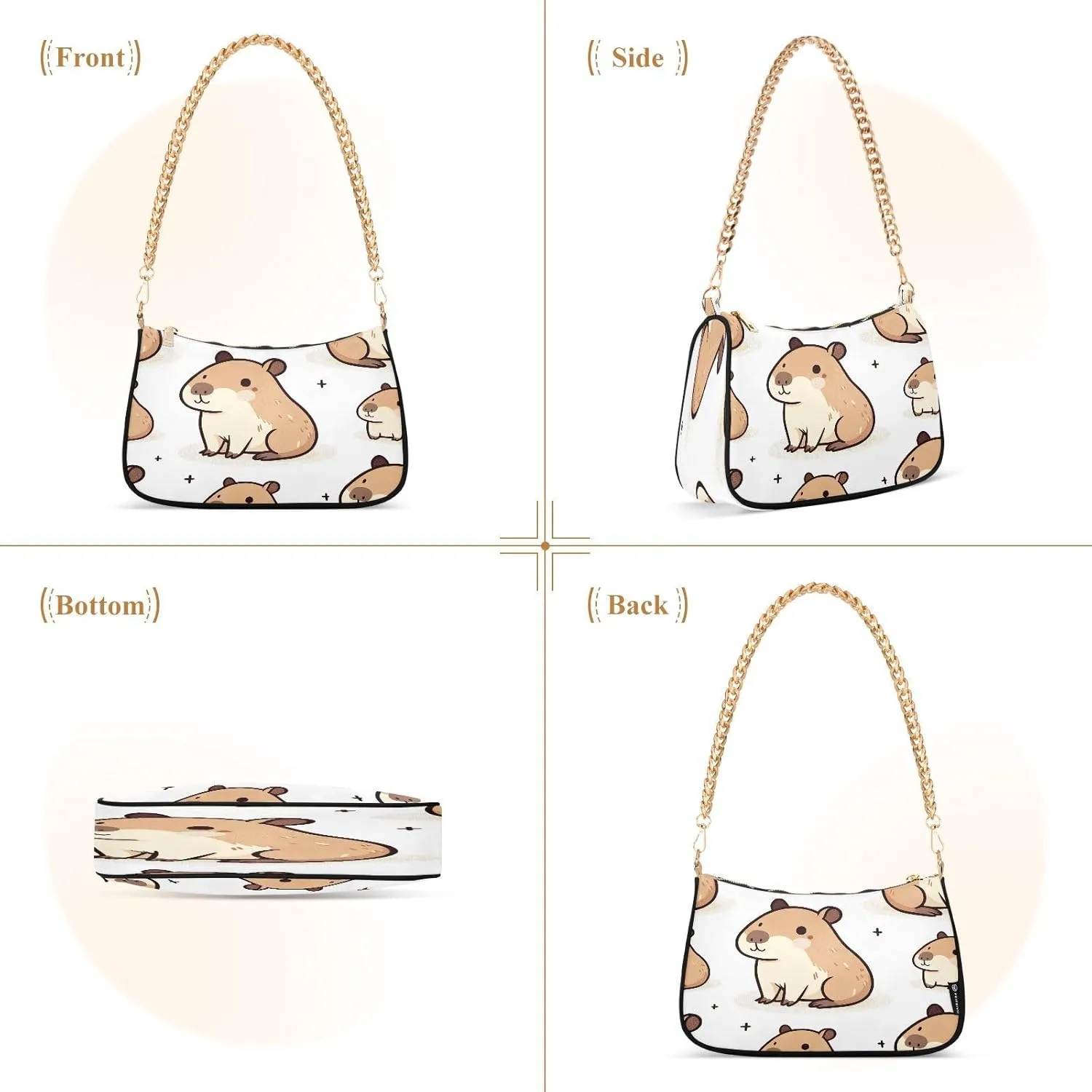 Colorful Flowers Blooming Hand Bags for Women, Crossbody Travel Bags for Women