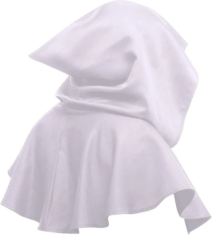 DCUTERQ Halloween Grim Cowl Cloak Medieval Wicca Pagan Hood Hat Cosplay Costumes Hooded Poncho for Men Women