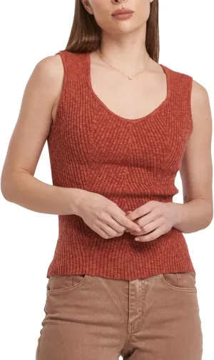 DEAR JOHN Women's Neomi Decollete Neck Tank