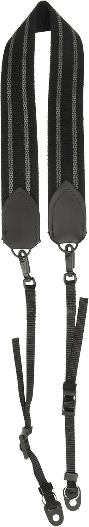 Domke 1.5-Inch Web Strap with Swivel 742-1BK , Black