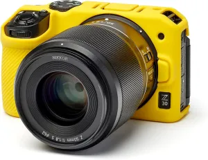 easyCover camera case Silicone Protective Cover for Nikon Z30 Yellow