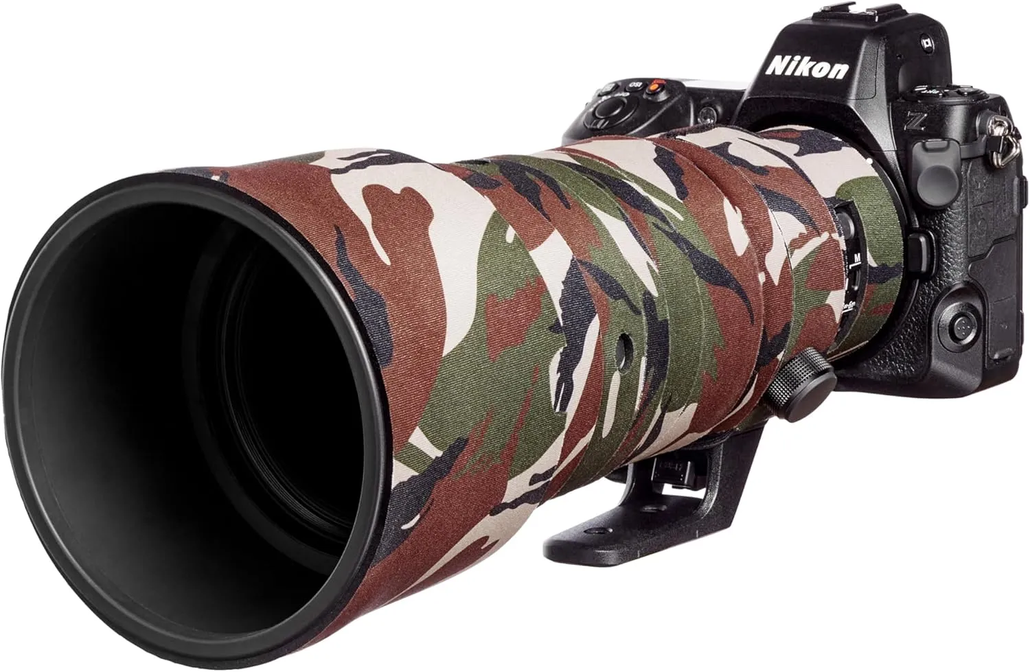 easyCover Lens Oak for Nikon Z 400mm f/4.5 VR S Green Camouflage
