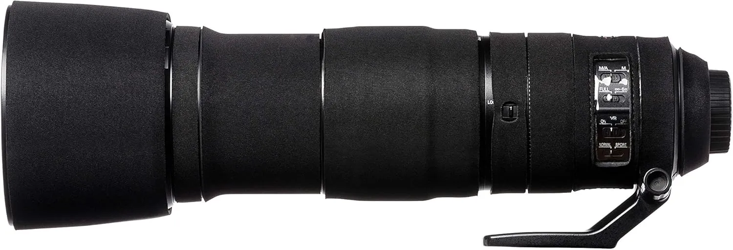 easyCover Lens Oak Neoprene Cover for Nikon 200-500mm f/5.6 VR Lens, Black