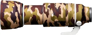 easyCover Lens Oak Neoprene Cover for Sony FE 100-400mm f/4.5-5.6 GM OSS Lens, Brown Camouflage