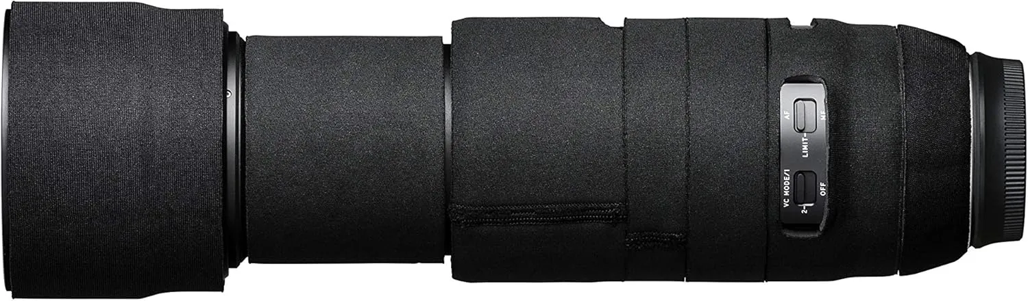 easyCover Lens Oak Neoprene Cover for Tamron 100-400mm f/4.5-6.3 Di VC USD Lens, Black