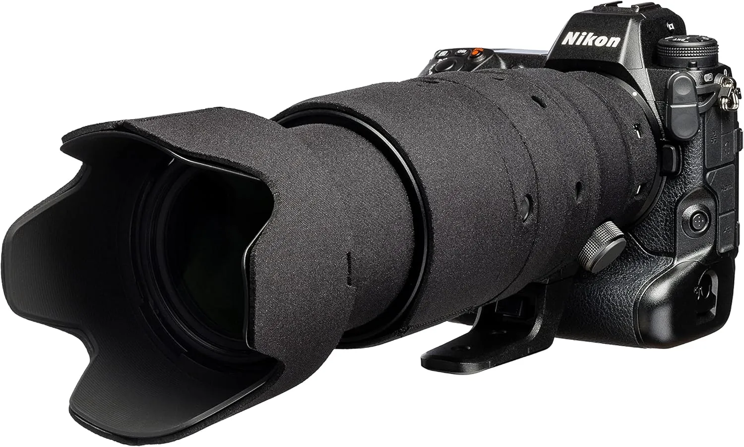 easyCover Neoprene Lens Oak Lens Protection compatible for Nikon Z 100-400mm f/4.5-5.6 VR S Black
