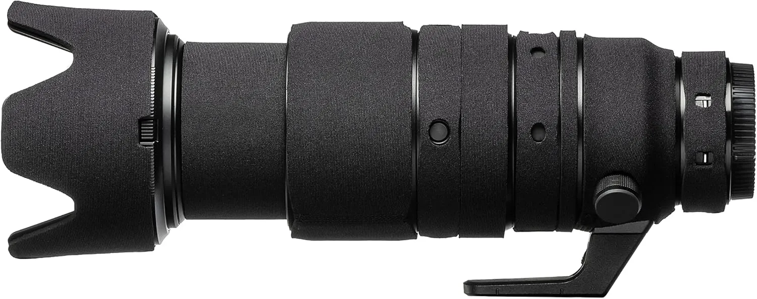 easyCover Neoprene Lens Oak Lens Protection compatible for Nikon Z 100-400mm f/4.5-5.6 VR S Black