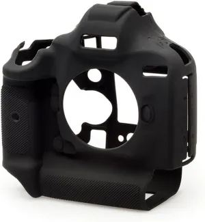 EasyCover Silicone Armour Skin compatible for Canon Digital SLR EOS 1DX and 1DX MKII Cameras - Black Case