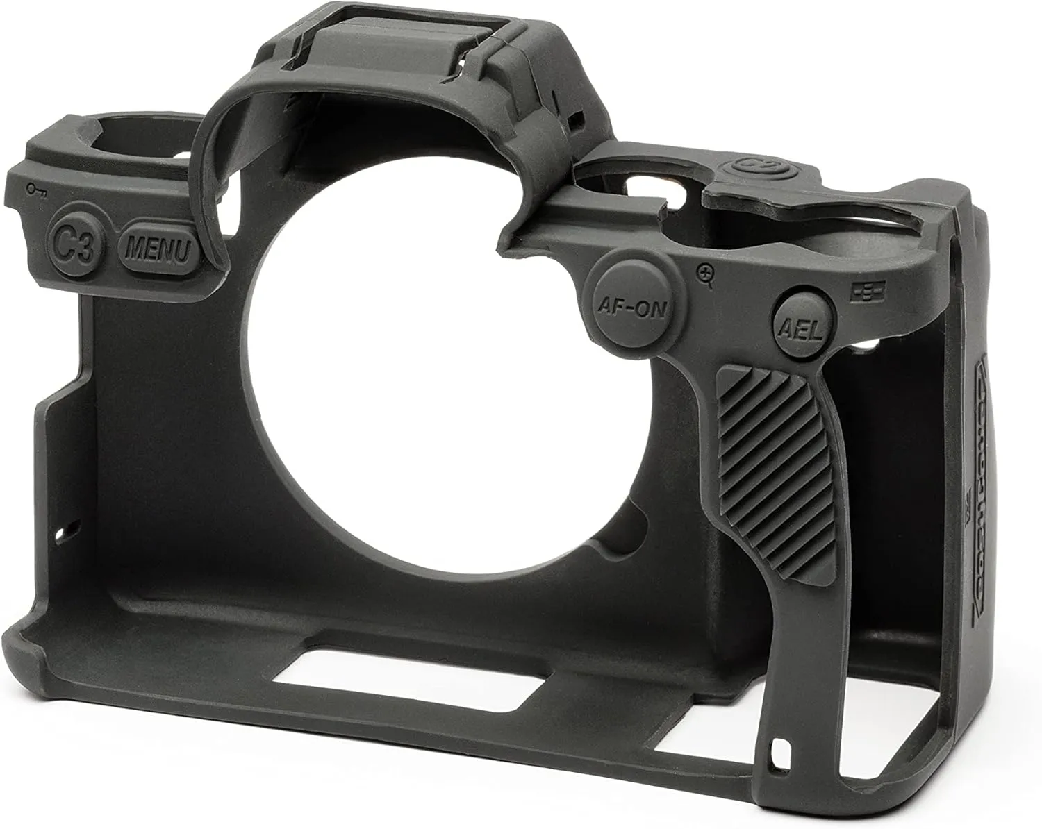 easyCover Silicone Camera case Protection Cover for Sony A1 (Black)