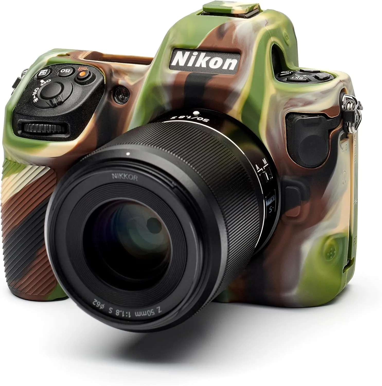 easyCover - Silicone Camera case - Protection for Your Camera Nikon Z8 - Camouflage