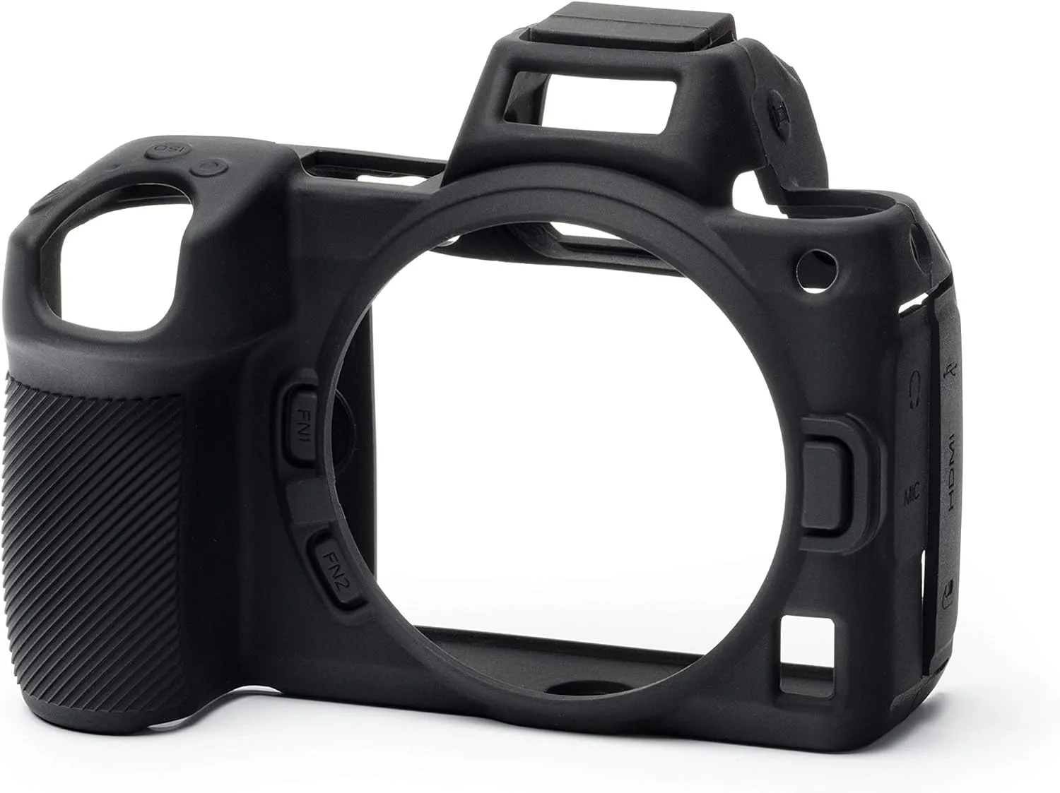 easyCover - Silicone Camera case - Protection for Your cameraNikon Z5 / Z6 II / Z7 II - Black