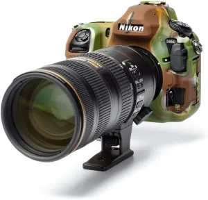 easyCover Silicone Case for Nikon D850 Camera, Camouflage