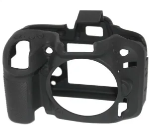 EasyCover Silicone Protective Camera Case compatibe with Nikon D7100 / D7200 black