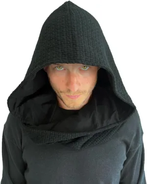 Empire Hood Cloak Robe Hoodie Halloween Dark Side Costume Cosplay Ren Faire Shirt Hat