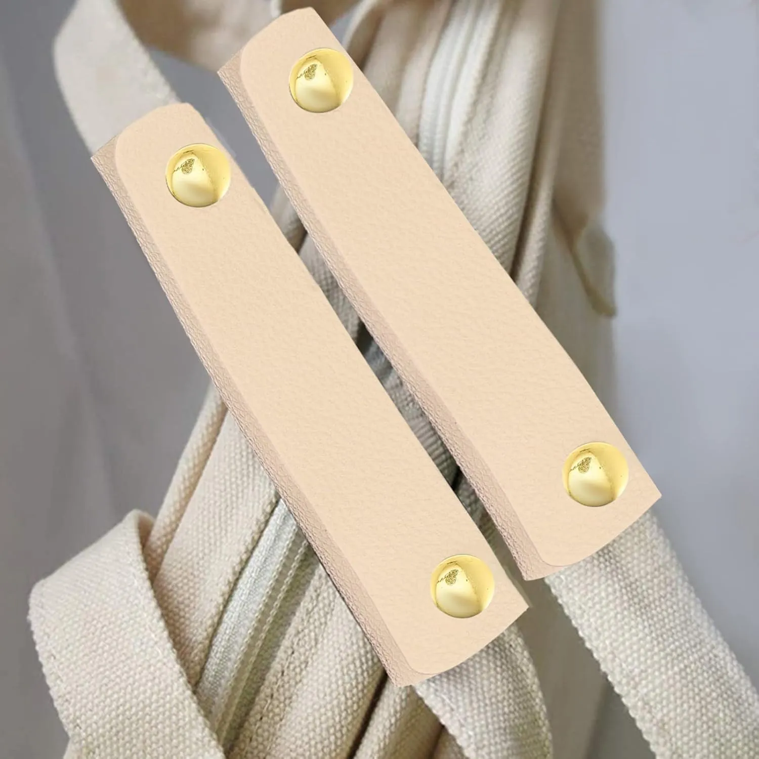 Gadpiparty Handbag Handle Leather Leather handle wrap leather bag handle cover Leather Luggage Handle Covers Wrap Covers: PU