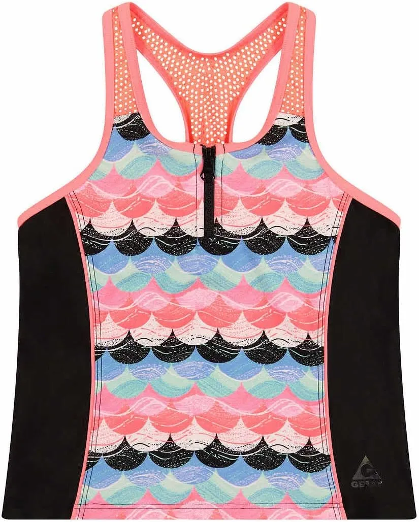 Gerry Girls 3-Piece Tankini & Shorts Swimsuit Set