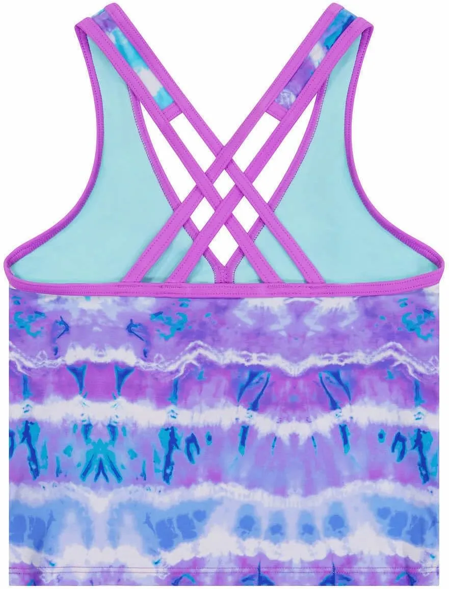 Gerry Girls 3-Piece Tankini & Shorts Swimsuit Set