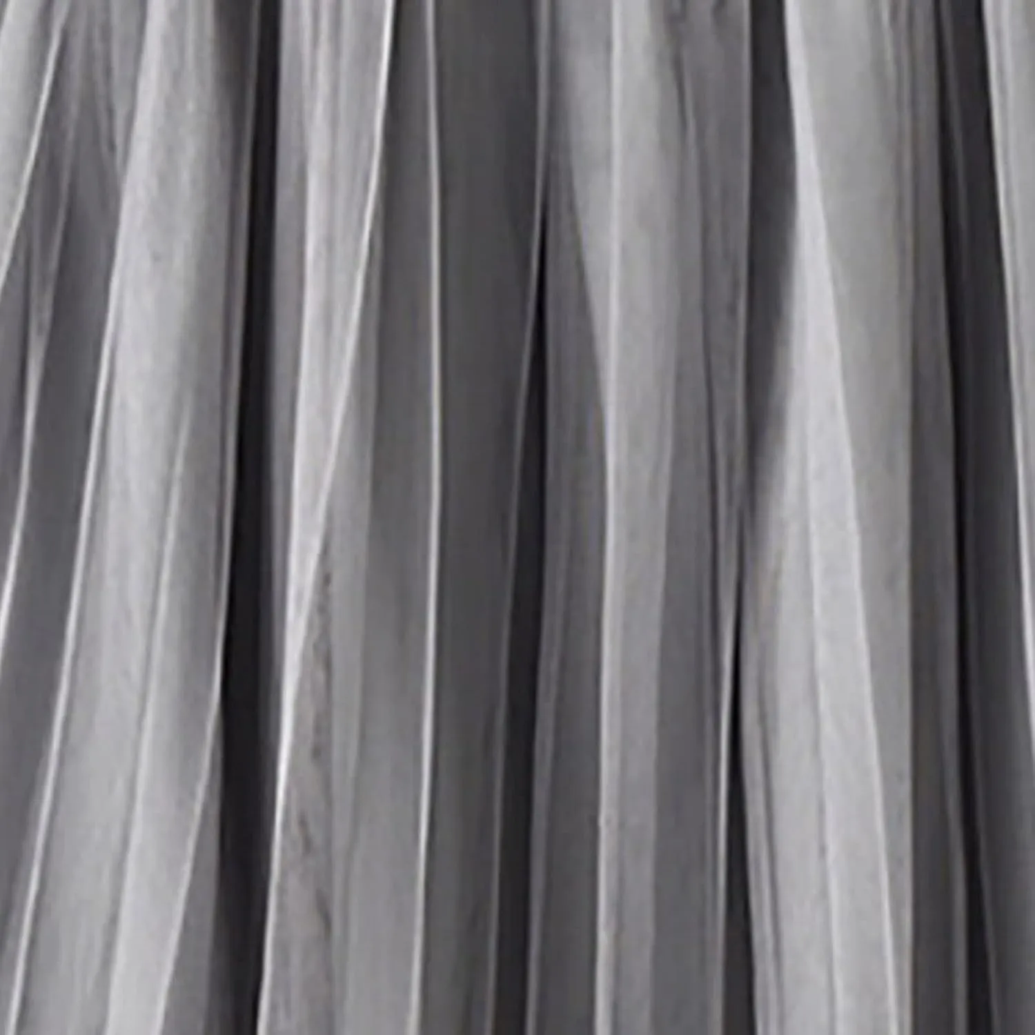 Girls Pleated Elastic High Waist A-Line Boho Swing Maxi Long Skirt Soft Solid Color Seersucker Princess Tutu Skirts