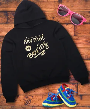 Girls Printed Hooded Sweatshirt