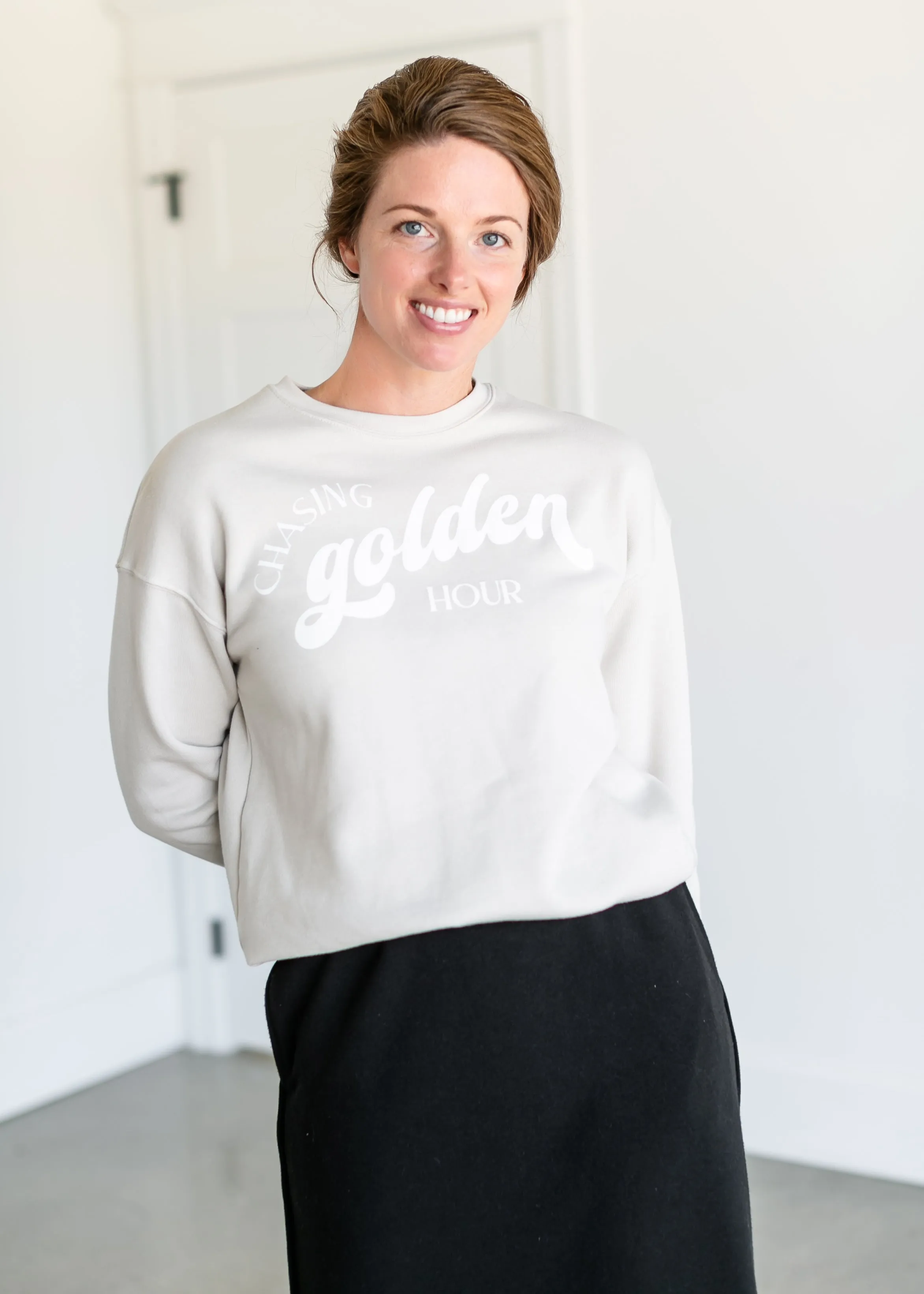 Golden Hour Crewneck Sweatshirt - FINAL SALE