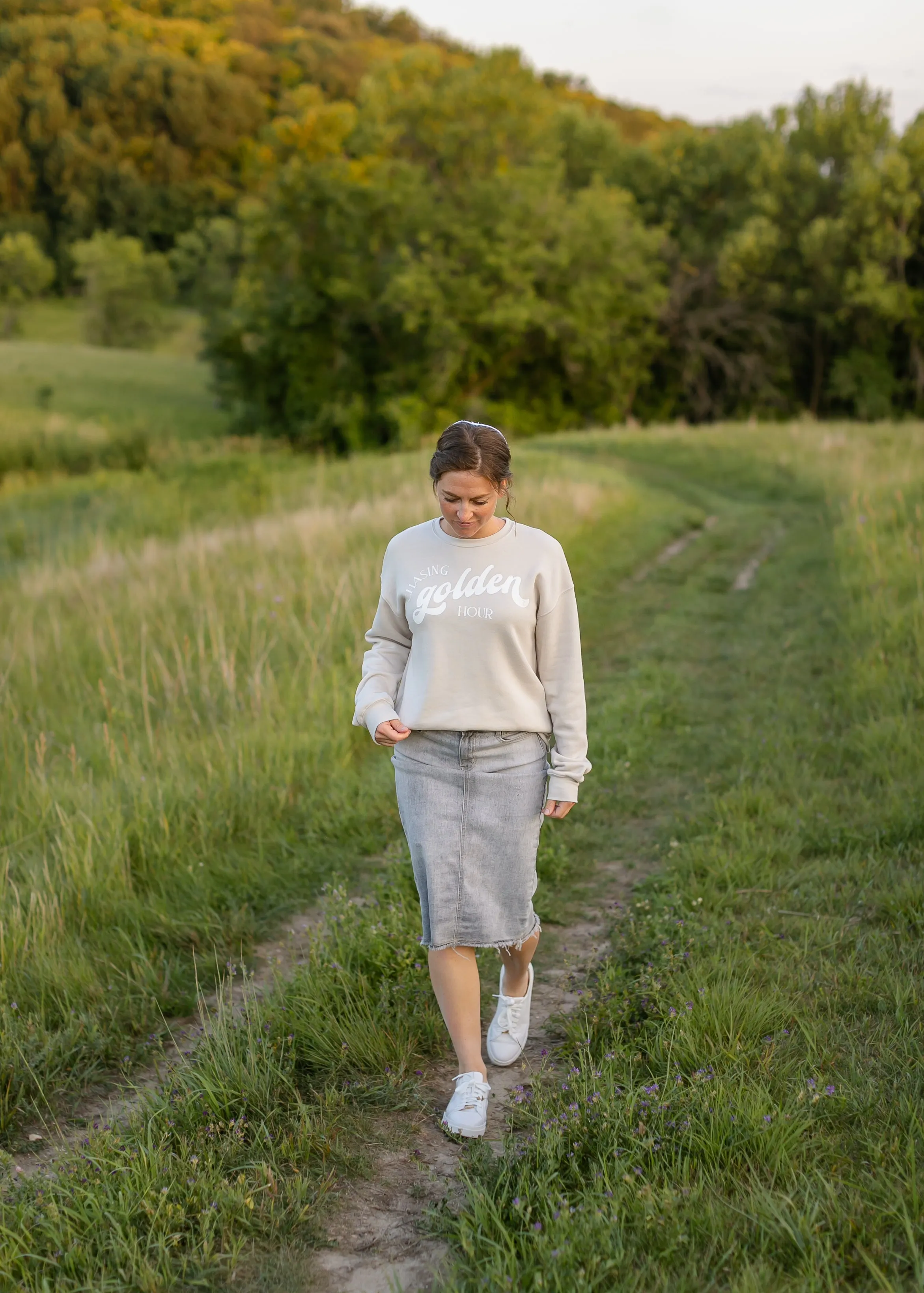 Golden Hour Crewneck Sweatshirt - FINAL SALE