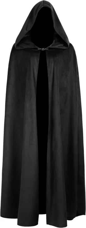 Halloween Medieval Costume Renaissance Cloak with Hood Medieval Cloak with Hood Long Adult Men And Women