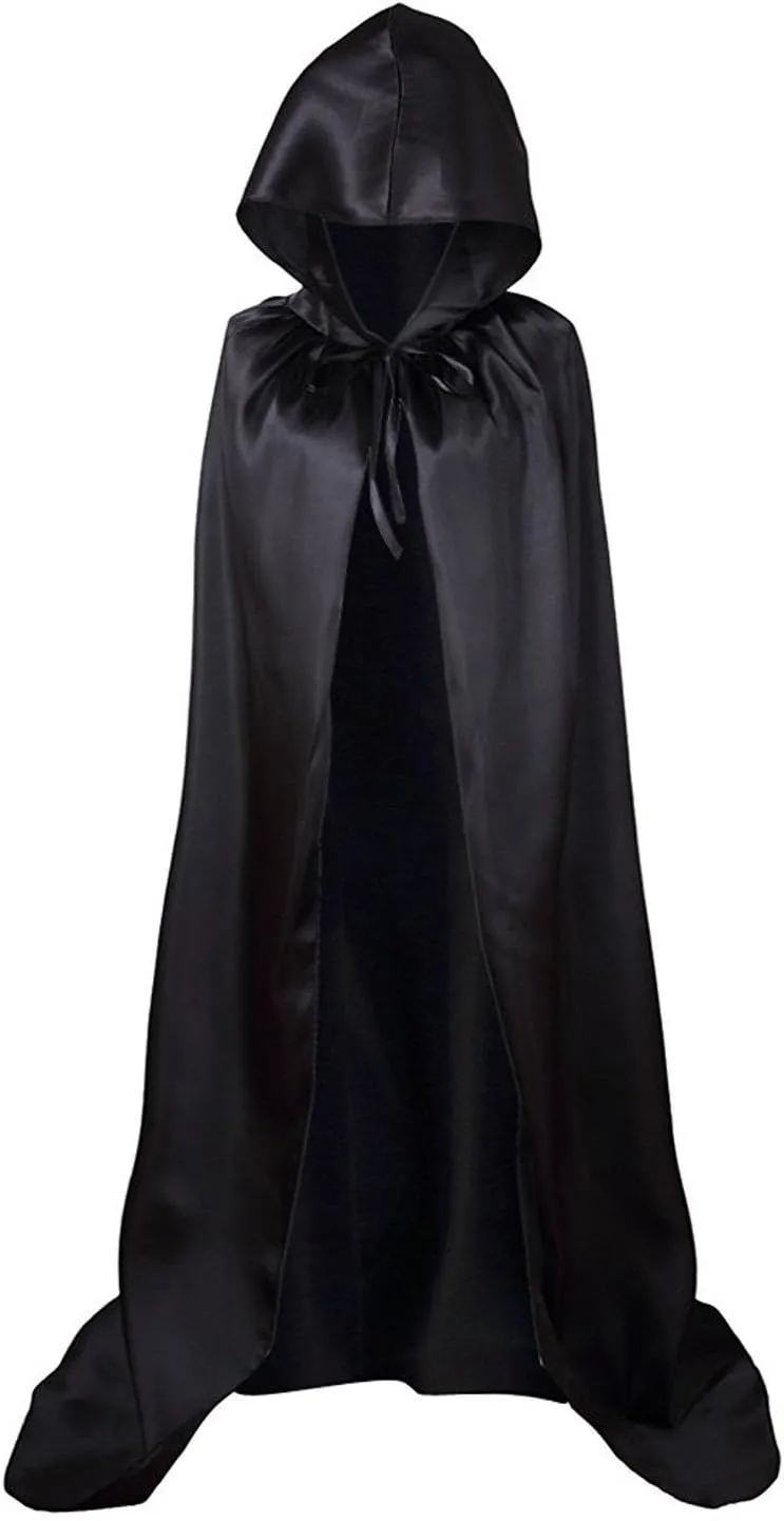 Honeystore Unisex Hooded Cloak Role Play Costume Cosplay Halloween Party Cape