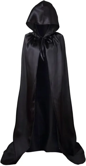 Honeystore Unisex Hooded Cloak Role Play Costume Cosplay Halloween Party Cape