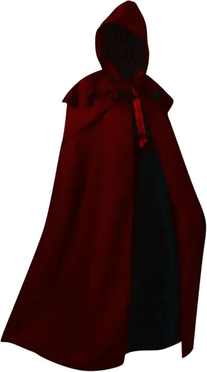 Hooded Robe Halloween Medieval Renaissance Cloaks Unisex Adult Monk Friar Priest Wizard Cloak Hooded Robe Cosplay Capes
