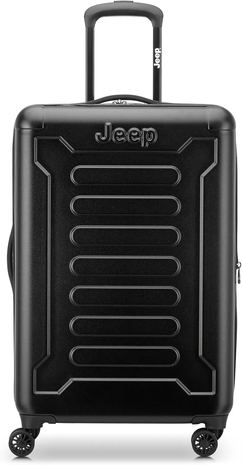 Jeep JH004C Hardside Expandable Luggage with Spinner Wheels