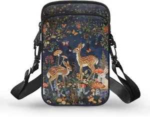 Kids Messenger Bag Small Crossbody Bags Shoulder Satchel Bags with Front Pocket