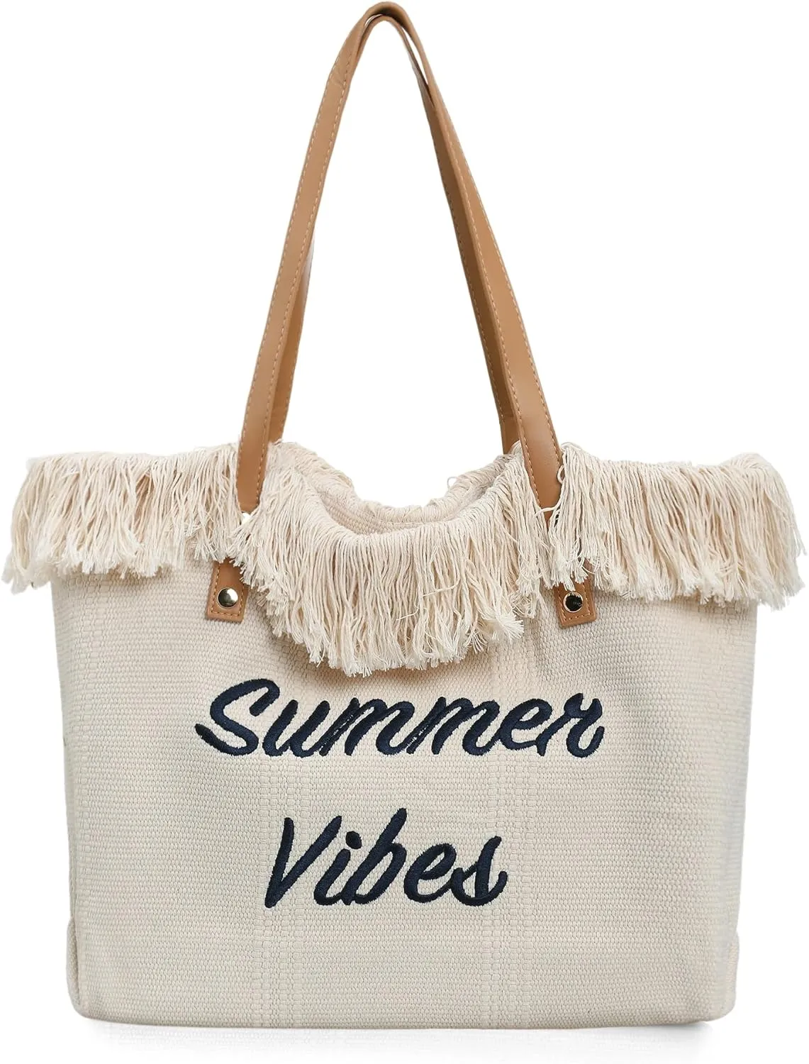 Large Canvas Tote Bag for Women,Travel Utility Bag,Beach Tote Bag for Swim,Travel,Shopping