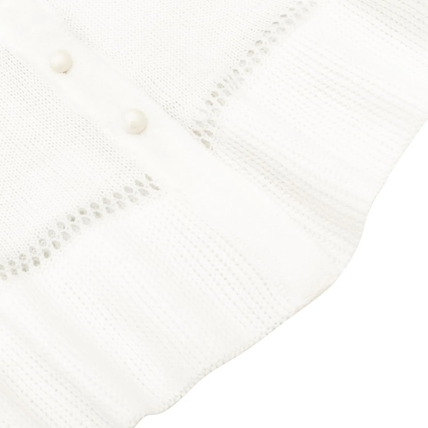 Lilax Baby Girls' Knit Long Sleeve One Button Closure Bolero Shrug