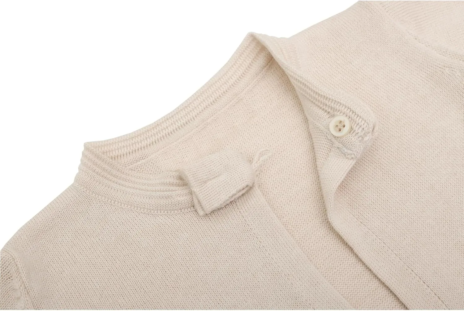 Lilax Baby Girls' Knit Long Sleeve Sweater, Bowknot Closure Bolero Cardigan