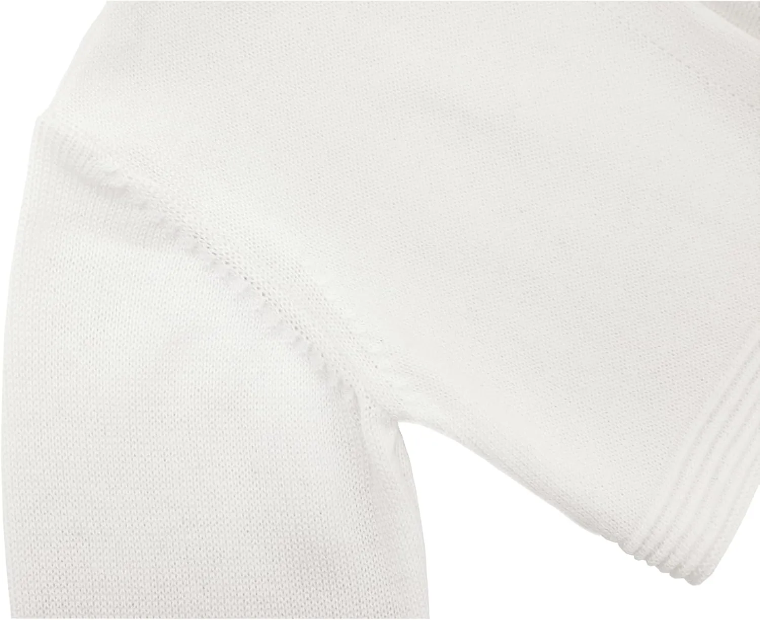 Lilax Baby Girls' Knit Long Sleeve Sweater, Bowknot Closure Bolero Cardigan