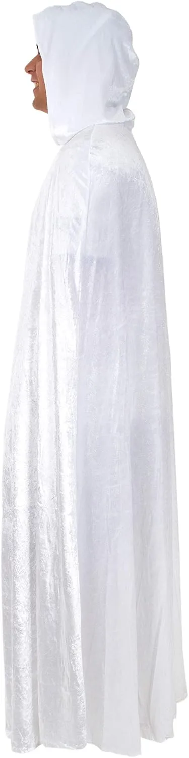 Little Adventures Deluxe Velvet Adult Cloak Cape with Lined Hood - Machine Washable Durable Cosplay Party Costume