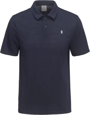 Little Donkey Andy Mens Wool Polo Shirts Moisture Wicking, Quick-Dry Performance Short Sleeve Golf Shirts for Men