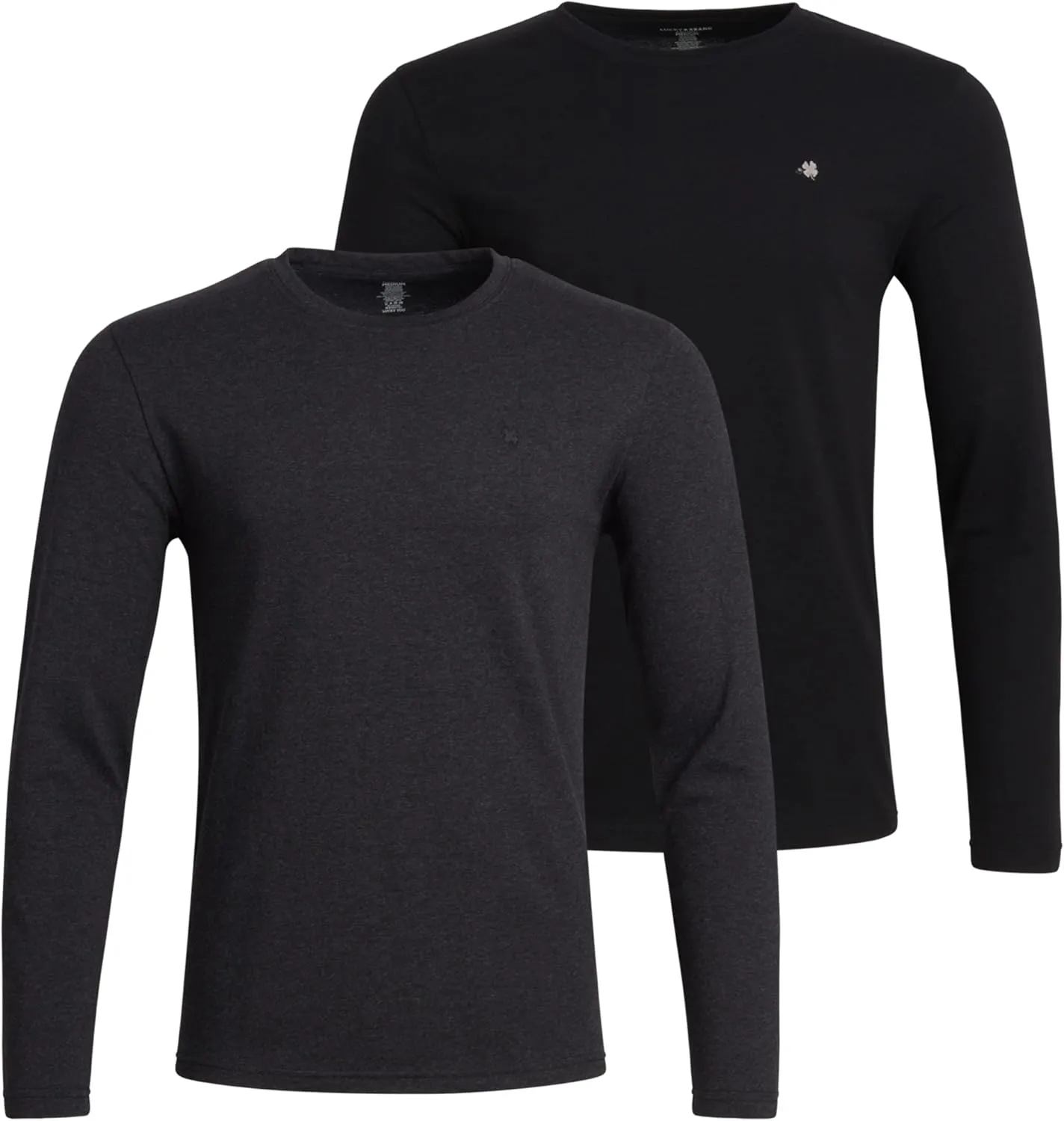 Lucky Brand Men's Long Sleeve Shirts  Comfort Stretch Mens Casual Shirts - Pullover Crewneck Sweatshirts for Men (S-XL)