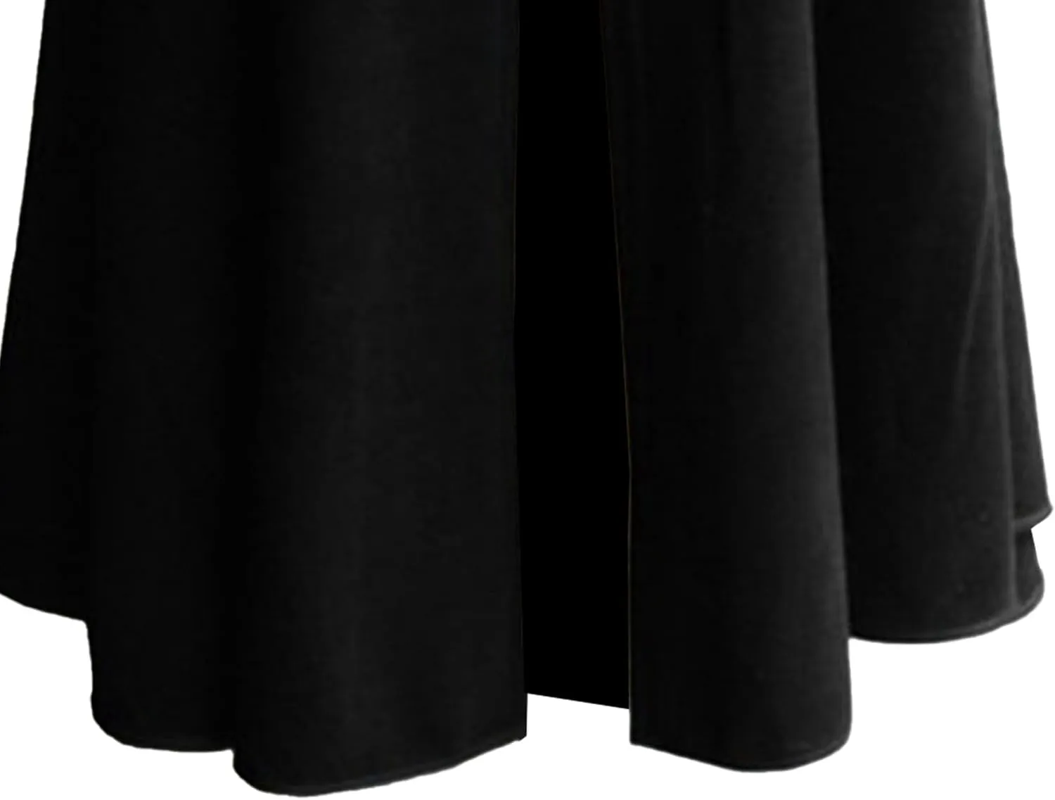 Mens Oversized Fur Shoulder Cloak Winter Warm Wool Blend Faux Fur Collar Outwear Retro Solid Color Cloaks Coat