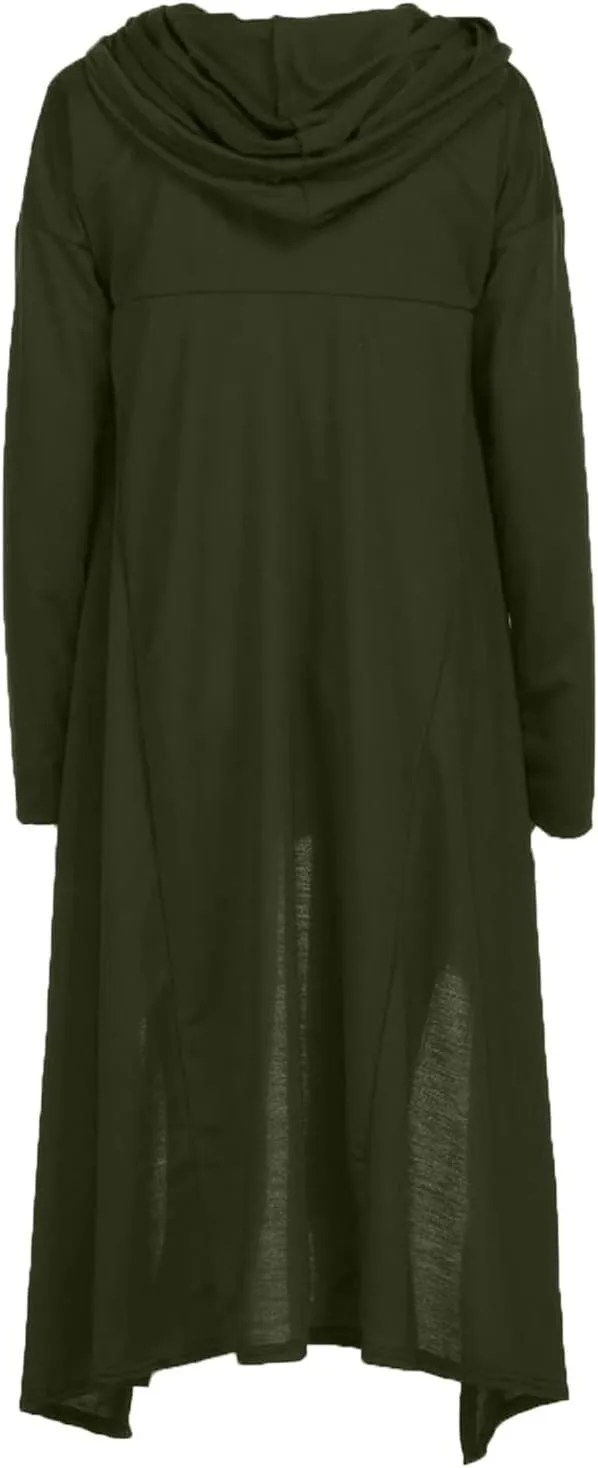 Oversized Sweatshirt For Women Women Loose Hoodie Long Hooded Tops Ladies Sweatshirt Sweater Asymmetric Blouse