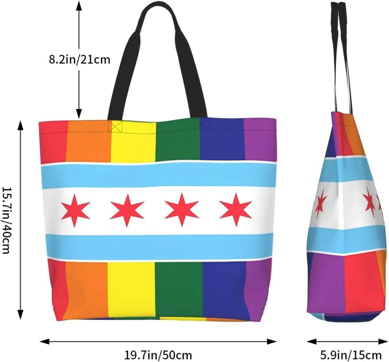 Philippine Sun Flag Women's Tote Bag Large Capacity Single Shoulder Bags Handbag for Shopping Work