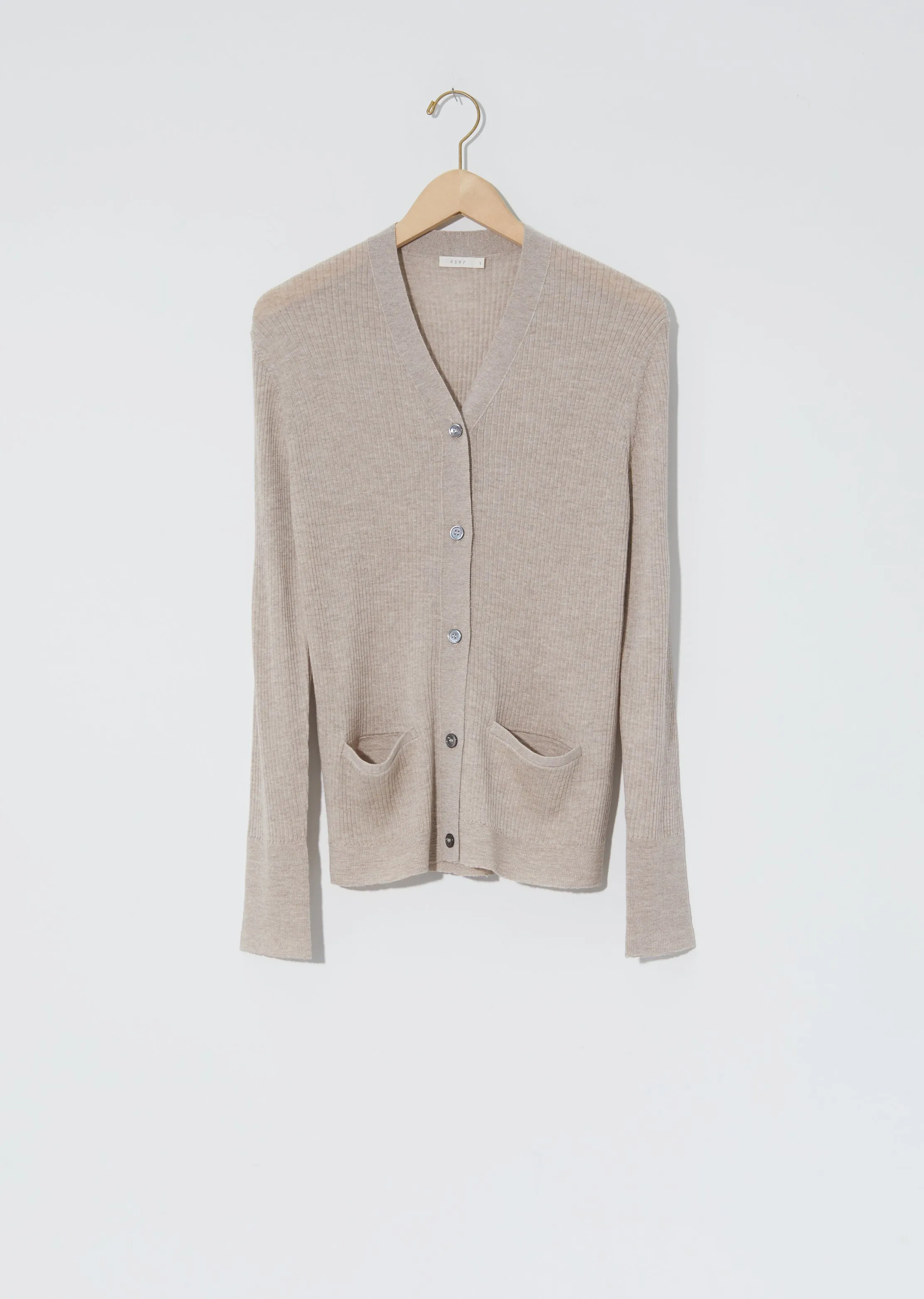 Poor Boy Cardigan — Oatmeal