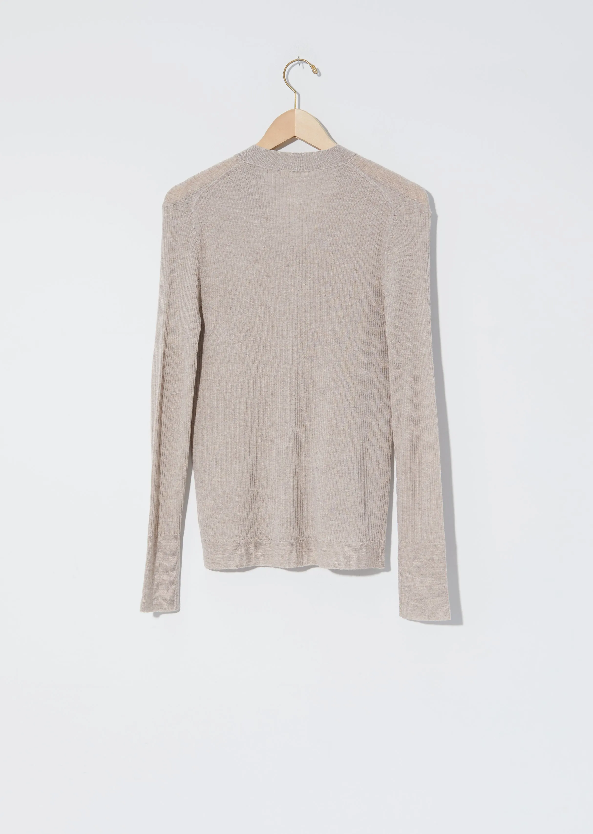 Poor Boy Cardigan — Oatmeal