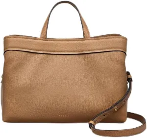 RADLEY London Albany Mews Women's Medium Ziptop Satchel Bag, Chai